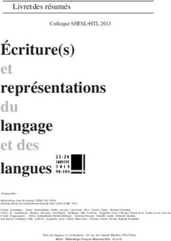 Écriture(s) et représentations du langage et des - langues - SHESL
