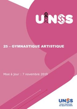 25 GYMNASTIQUE ARTISTIQUE - Mise à jour : 7 novembre 2019 - UNSS