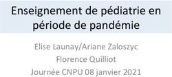Enseignement de p&eacute;diatrie en p&eacute;riode de pand&eacute;mie - Elise Launay/Ariane Zaloszyc Florence Quilliot Journ&eacute;e CNPU 08 janvier 2021
