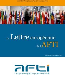 La Lettre européenne de l'AFTI - Association Française des Professionnels des Titres