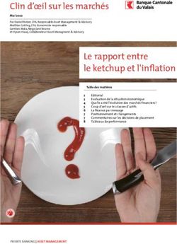 Clin d'oeil sur les march&eacute;s - BCVs