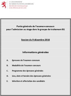 Partie générale de l'examen-concours pour l'admission au stage dans le groupe de traitement B1 Session du 9 décembre 2016 - fonction publique