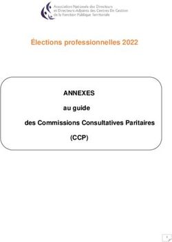 Élections professionnelles 2022 - ANNEXES au guide (CCP) des Commissions Consultatives Paritaires - CDG 29