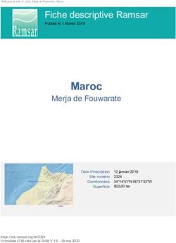 Maroc Fiche descriptive Ramsar - Ramsar Sites Information Service