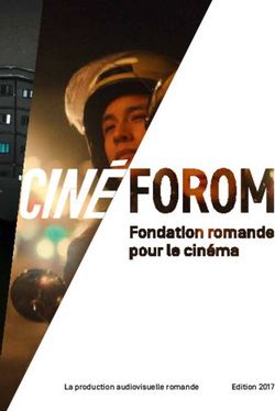 La production audiovisuelle romande Edition 2017 - Cinéforom