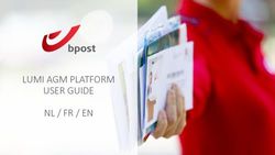 LUMI AGM PLATFORM USER GUIDE - bpost group