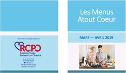 Les Menus Atout Coeur - MARS - AVRIL 2019 Cee brochure vous est propos&eacute;e par le 15 rue des Carri&egrave;res - RCPO