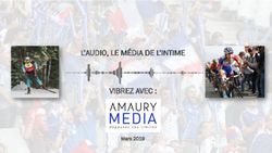 L'AUDIO, LE M&Eacute;DIA DE L'INTIME VIBREZ AVEC : Mars 2019 - Amaury Media