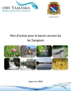 Plan d'action pour le bassin versant du lac Davignon
