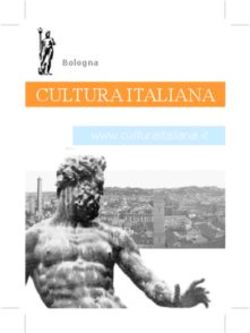 CULTURA ITALIANA www.culturaitaliana.it