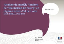 Analyse du modèle "maison de ville/maison de bourg" en région Centre-Val de Loire - Étude DREAL 2012-2014