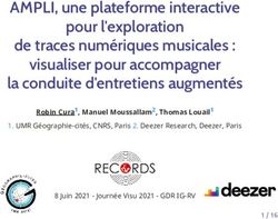 AMPLI, une plateforme interactive pour l'exploration de traces numériques musicales : visualiser pour accompagner la conduite d'entretiens ...