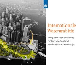 Internationale Waterambitie - Adequate watervoorziening Grotere weerbaarheid Minder schade - wereldwijd - Rijksoverheid