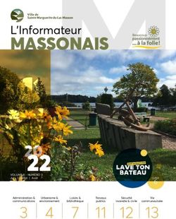 22 MASSONAIS L'Informateur - Ville de Sainte-Marguerite-du-Lac-Masson