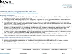 10 idées d'activités pédagogiques courtes à distance - Athenap