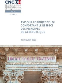 AVIS SUR LE PROJET DE LOI CONFORTANT LE RESPECT DES PRINCIPES DE LA RÉPUBLIQUE - 28 JANVIER 2021