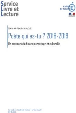 Poète qui es-tu ? 2018-2019 - Un parcours d'éducation artistique et culturelle - Action éducative