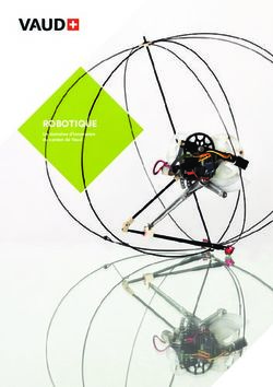 ROBOTIQUE Un domaine d'innovation du canton de Vaud - Economie