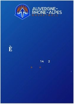 RÈGLEMENTS SPORTIFS GENERAUX - Saison 2018-2019 - Ligue du Lyonnais