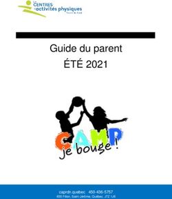 Guide du parent &Eacute;T&Eacute; 2021 - caprdn.quebec 450-436-5757