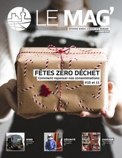 LE MAG' F&Ecirc;TES Z&Eacute;RO D&Eacute;CHET - Comment repenser nos consommations #10 et 11 - Artois Comm
