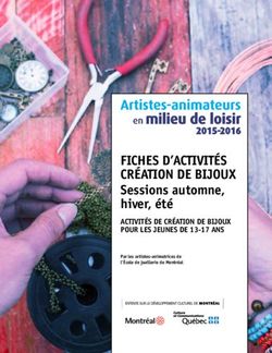 FICHES D'ACTIVITÉS CRÉATION DE BIJOUX - Sessions automne, hiver, été ACTIVITÉS DE CRÉATION DE BIJOUX POUR LES JEUNES DE 13-17 ANS