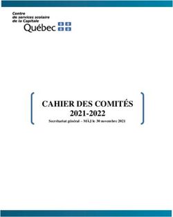 CAHIER DES COMITÉS 2021-2022 - Centre de services ...