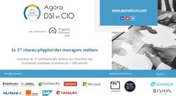 Le 1er r&eacute;seau phygital des managers m&eacute;tiers - www.agoradsi-cio.com - Capsule