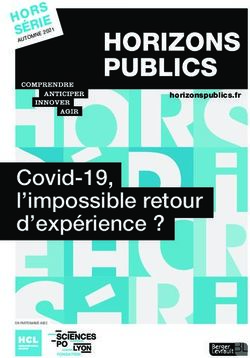 Covid-19, l'impossible retour d'exp&eacute;rience ? - horizonspublics.fr - Horizons publics