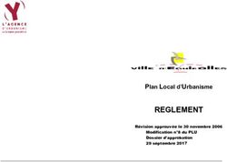 REGLEMENT Plan Local d'Urbanisme - Révision approuvée le 30 novembre 2006 Modification n 8 du PLU Dossier d'approbation 29 septembre 2017 - ville ...