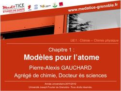 Modèles pour l'atome Pierre-Alexis GAUCHARD Agrégé de chimie, Docteur ès sciences - unf3S