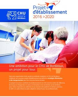 Une ambition pour le CHU de Bordeaux, un projet pour tous