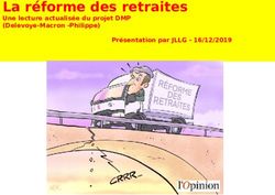 La réforme des retraites - Une lecture actualisée du projet DMP (Delevoye-Macron -Philippe) Présentation par JLLG 16/12/2019 - FSU Bretagne