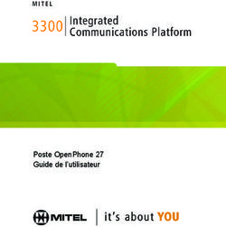Poste OpenPhone 27 Guide de l'utilisateur
