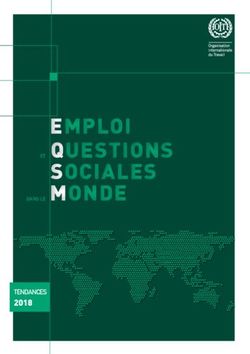 TENDANCES 2018 - ET DANS LE