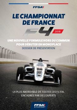 LE CHAMPIONNAT DE FRANCE - UNE NOUVELLE FORMULE HORS DU COMMUN POUR DÉBUTER EN MONOPLACE - Racing Forever