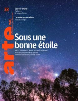 Sous une bonne &eacute;toile - Arte