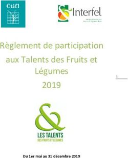 R&egrave;glement de participation aux Talents des Fruits et L&eacute;gumes 2019 - Du 1er mai au 31 d&eacute;cembre 2019