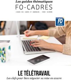 FO-CADRES Les guides thématiques - le télétravail