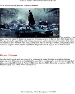 Un peu d'histoire - Culture, le magazine culturel de l'Université de Liège