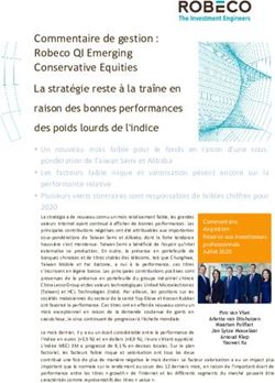 Commentaire de gestion : Robeco QI Emerging Conservative Equities
