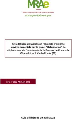 Avis délibéré le 19 avril 2022 - Auvergne-Rhône-Alpes Avis délibéré de la mission régionale d'autorité environnementale sur le projet ...