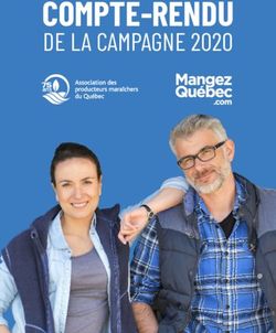 COMPTE-RENDU DE LA CAMPAGNE 2020 - Association des producteurs ...