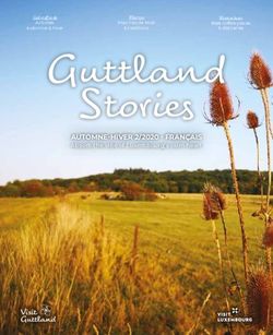 Guttland Stories AUTOMNE-HIVER 2/2020 - FRANÇAIS - Absorb the vibe of Luxembourg's calm heart - Visit Guttland