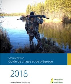 2018 Guide de chasse et de piégeage - Saskatchewan - Publications Saskatchewan