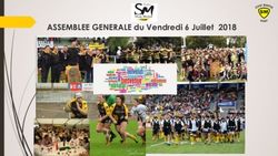 ASSEMBLEE GENERALE du Vendredi 6 Juillet 2018