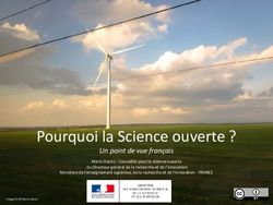 Pourquoi la Science ouverte ? - Un point de vue français - Science ouverte au Sud