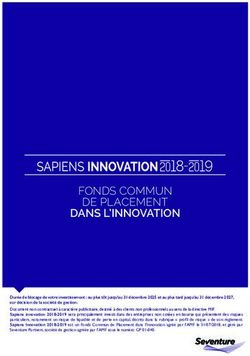 FONDS COMMUN DE PLACEMENT - DANS L'INNOVATION