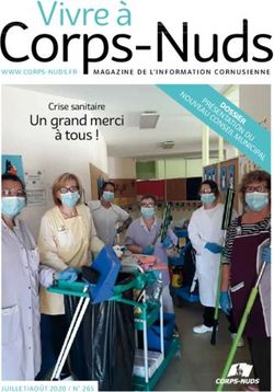 Vivre à Un grand merci à tous ! - Crise sanitaire - Corps-Nuds