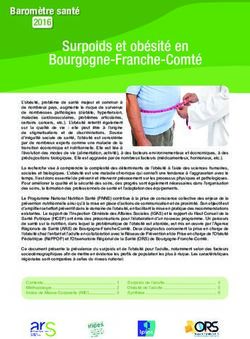 Surpoids et obésité en Bourgogne-Franche-Comté - ORS Bourgogne ...